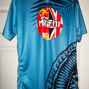 Blue Graphic Tee - Short Sleeve